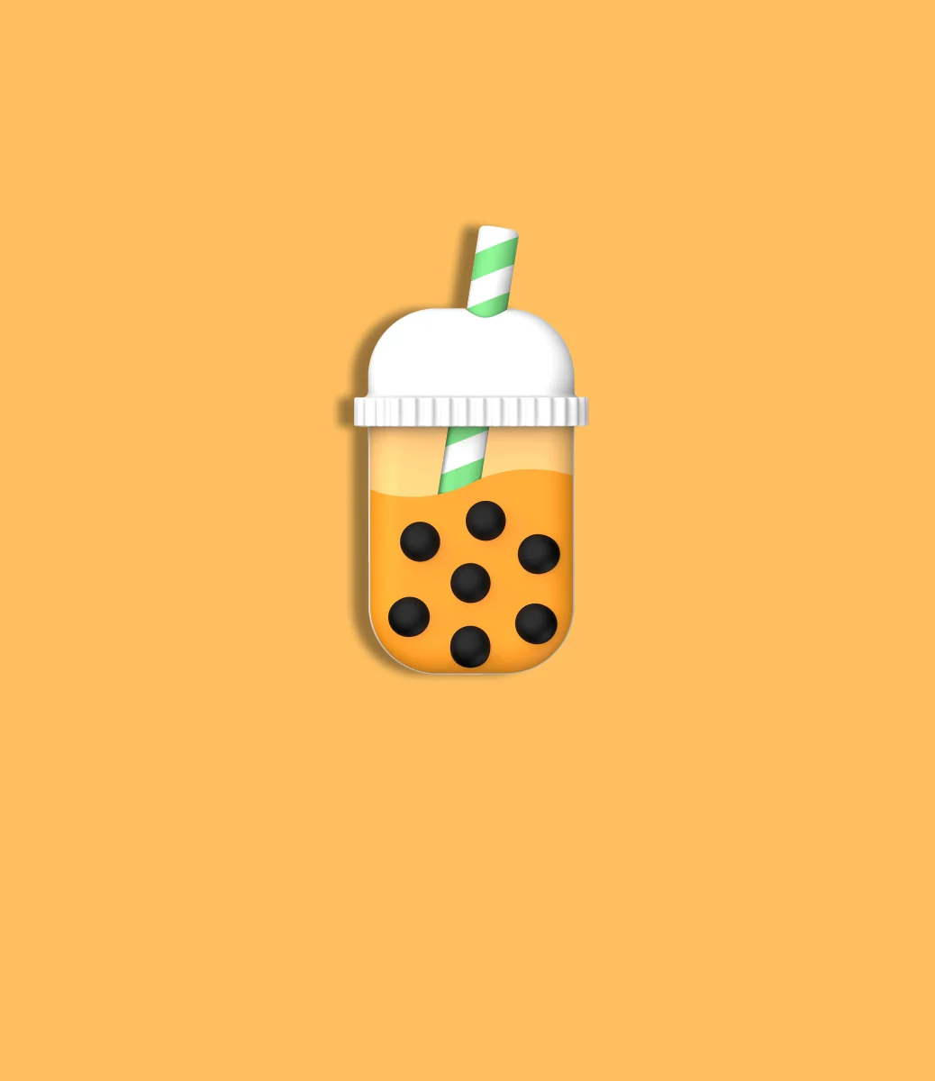Walkie Bubble Tea Mango
